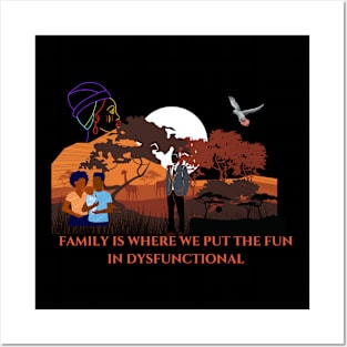 family shirt Posters and Art